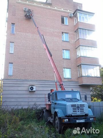 Услуги автовышки телескоп 18-22 метра Услуги автовышки телескоп 18-22 метра