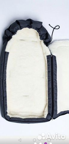 Конверт зимний на овчине. Конверт на выписку