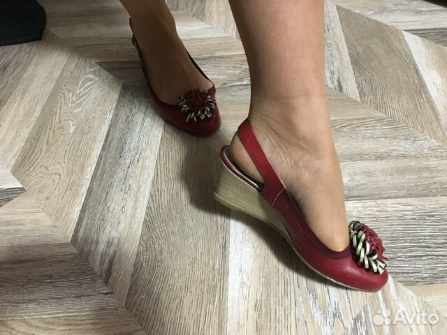 Испания босоножки кожа новые