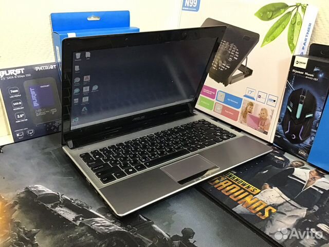 Металлический Asus i3/4RAM/GeForce 520/320HDD