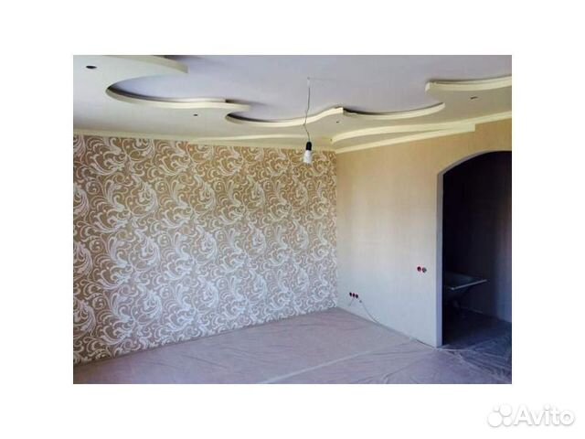 Поклейка обоев. Штукатурка. Весь вид отделки