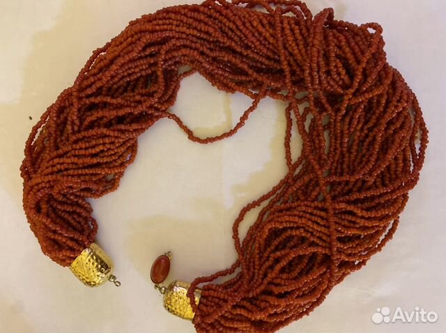 Коралловые бусы (новые)