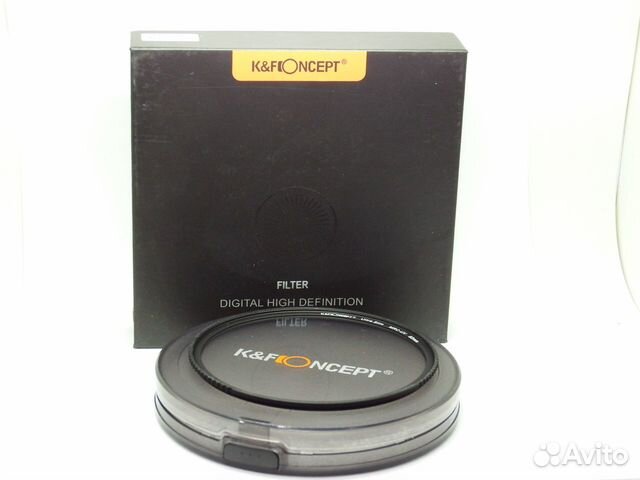 Светофильтр K&F Concept Ultra Slim MRC-UV 82mm