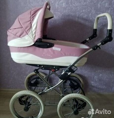 Коляска 2в1 Ballila (розовая) Коляска 2в1 Ballila (розовая)