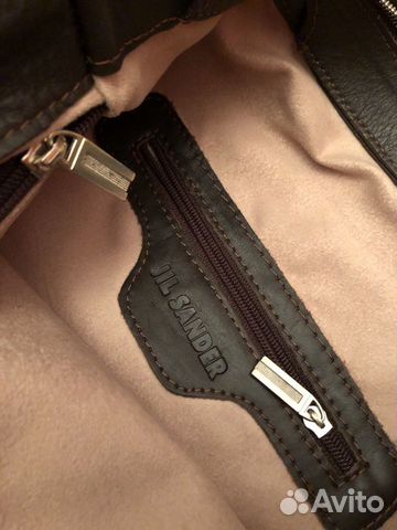 Сумка коричневая Jil Sander Сумка коричневая Jil Sander
