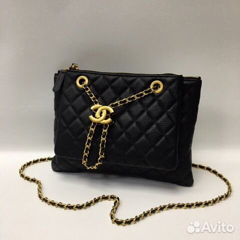 Новая женская сумка из натуральной кожи Chanel Новая женская сумка из натуральной кожи Chanel