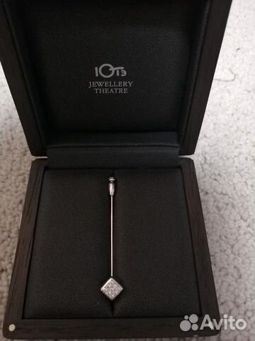 Булавка для Галстука Jewellery Theatre белое золот Булавка для Галстука Jewellery Theatre белое золот