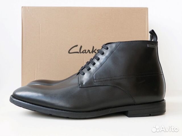 Ботинки чукка Clarks Gore-Tex новые р. 43-43,5