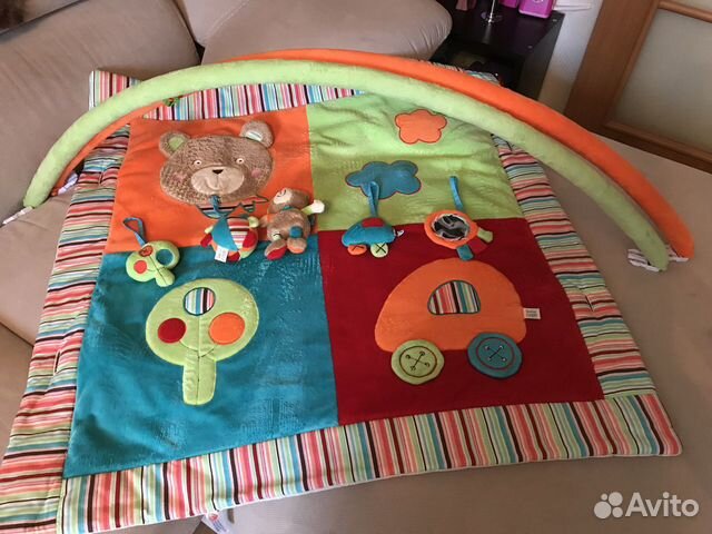 Детский развивающий коврик Детский развивающий коврик