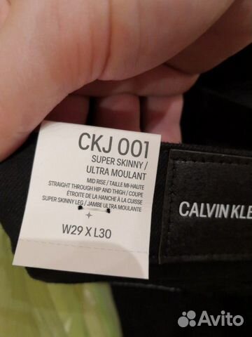 Calvin Klein Jeans джинсы женские оригинал