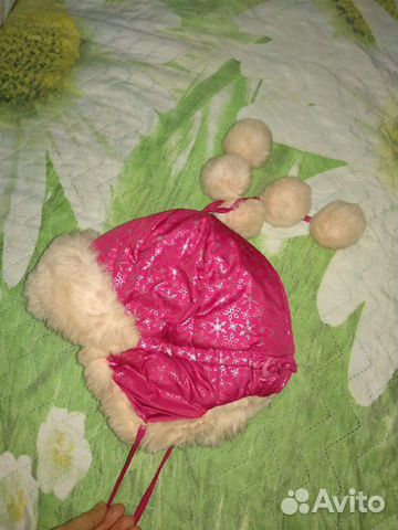 Шапка зимняя детская