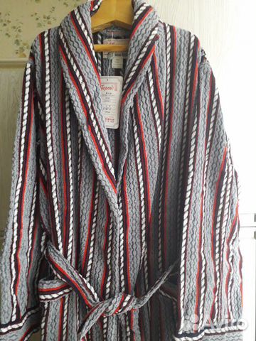 Халат мужской махровый новый размер 50 Халат мужской махровый новый размер 50