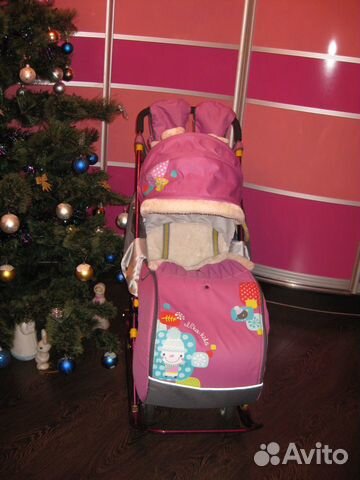 Санки-коляска Ника 7-2