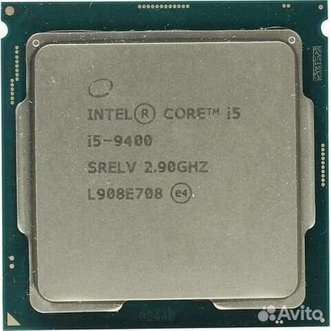 Шестиядерный процессор Core i5-9400F (2,9-4,1GHz)