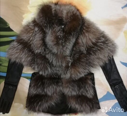 Жилет Шубка из чернобурки Жилет Шубка из чернобурки