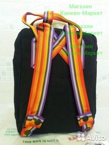 Рюкзак Kanken Mini Rainbow. Смотрите фотографии Рюкзак Kanken Mini Rainbow. Смотрите фотографии