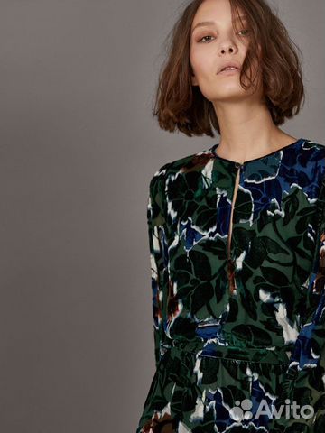 Платье massimo dutti бархат Платье massimo dutti бархат