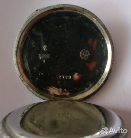Карманные часы wyler watch Co Серебро Карманные часы wyler watch Co Серебро