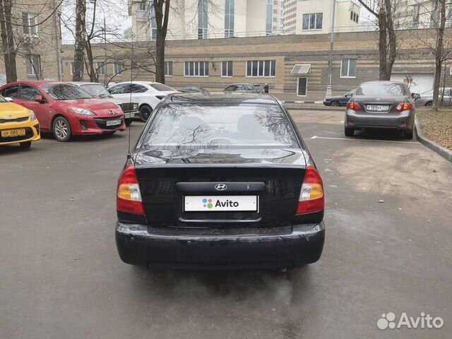 Hyundai Accent 1.5 AT, 2008, 93 357 км