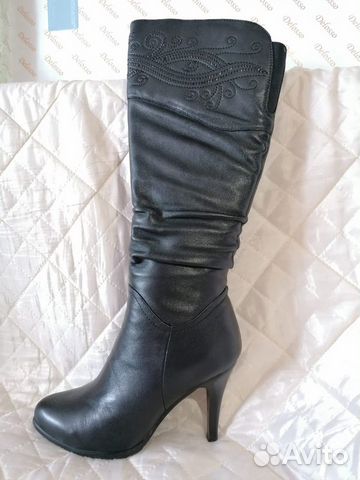 Сапоги зимние на каблуке Сапоги зимние на каблуке