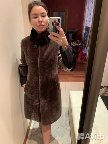 Шуба из мутона новая Шуба из мутона новая