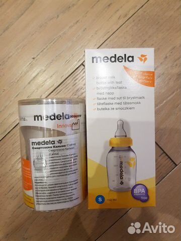 Смарт соска calma Meleda + бутылочка