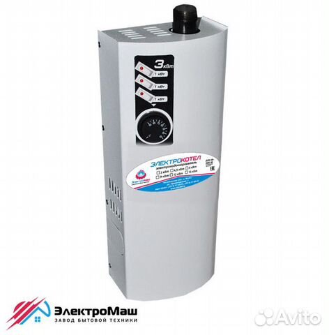 Котел отопления Электромаш эвпм - 3 квт