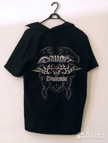 Винтажная рубашка-футболка Danger Division Винтажная рубашка-футболка Danger Division