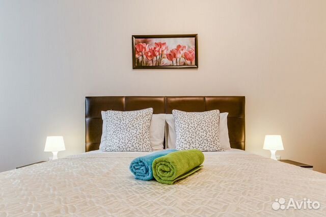

1-к. квартира, 40 м², 2 кровати
