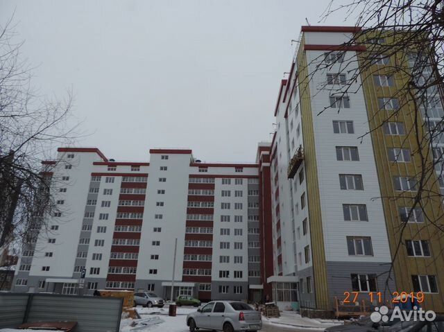 2-к квартира, 54.1 м², 1/9 эт.