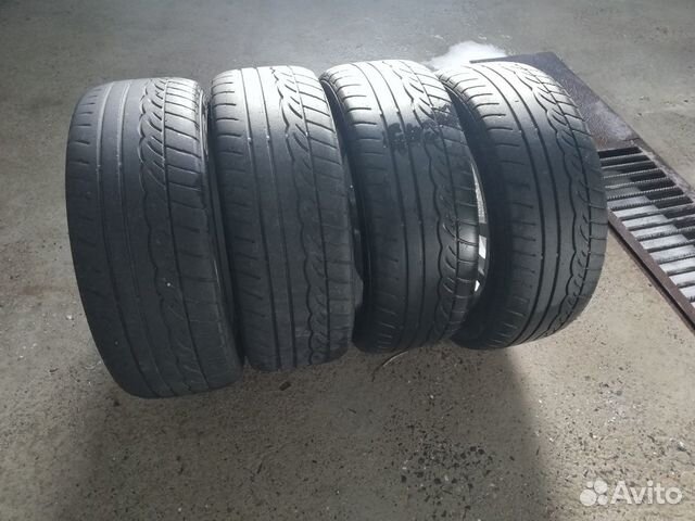 Летнии шины, 4шт Dunlop 205/55 R16