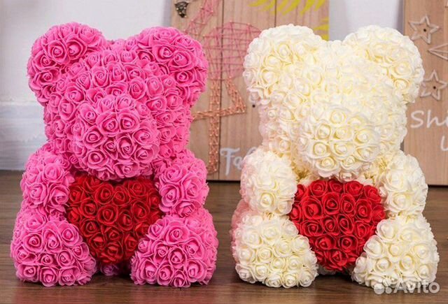 Мишки из роз Мишки из роз
