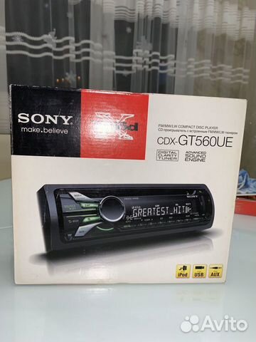 Магнитола Sony cdx-gt560ue Магнитола Sony cdx-gt560ue