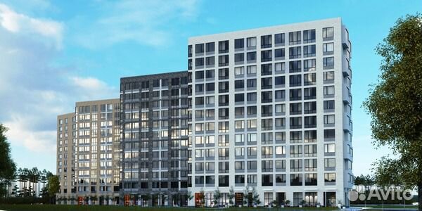 1-к квартира, 42.7 м², 3/12 эт. 1-к квартира, 42.7 м², 3/12 эт.