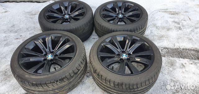 Комплект разношироких колес на BMW X5 R20
