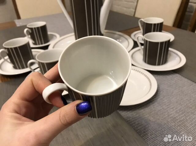 Сервиз кофейный немецкий фарфор Сервиз кофейный немецкий фарфор