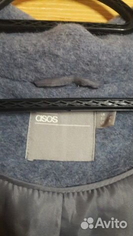 Пальто шерстяное ASOS 38 р