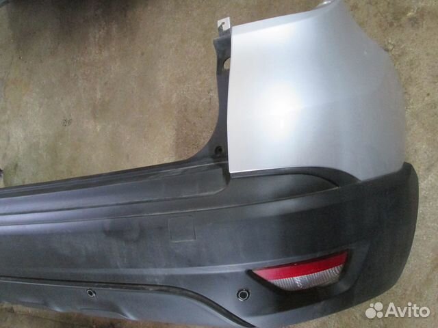 Задний бампер на Renault Kaptur 2018 года