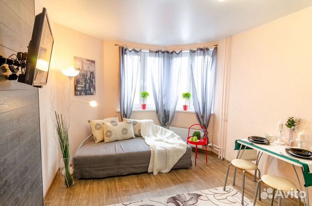 

Квартира-студия, 23 м², 1 кровать