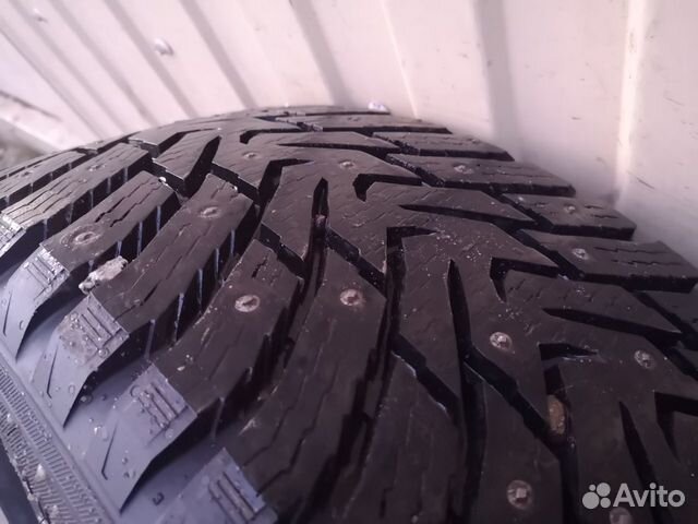 Колеса в сборе зима Lexus RX4 nokian Hakka 8