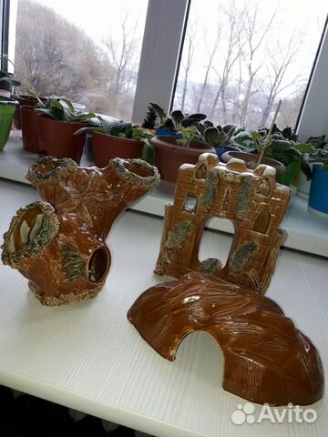 Декорации для аквариума