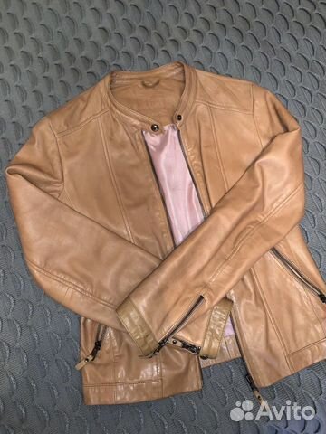 Куртка кожаная Massimo Dutti