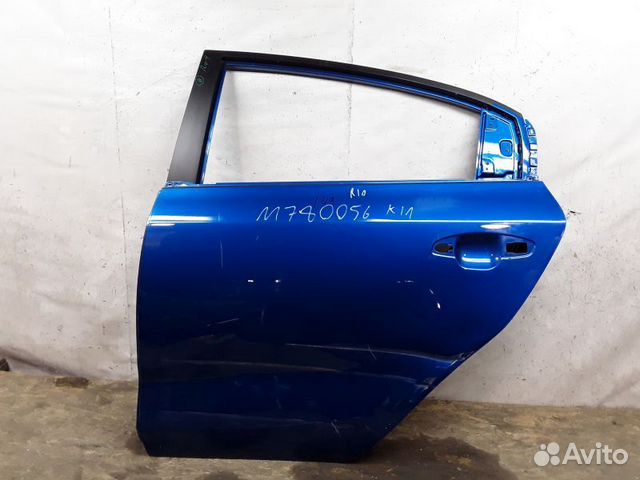 Дверь задняя лев Kia Rio 4 Sedan
