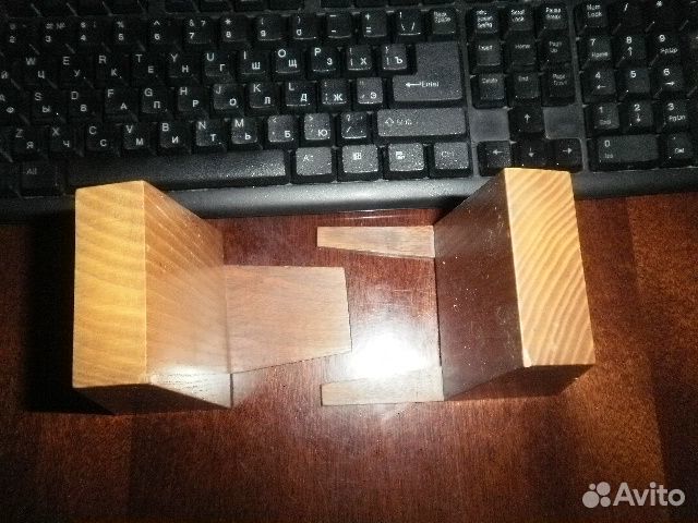 Букэнды винтаж Германия массив дерева для книг Букэнды винтаж Германия массив дерева для книг