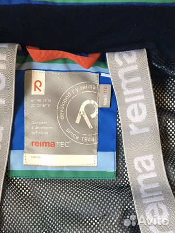 Весенний комбинезон reimatec 110р Весенний комбинезон reimatec 110р
