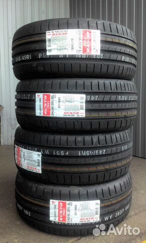 Новые 245/45R19 102Y XL Kumho Ecsta PS91 Korea