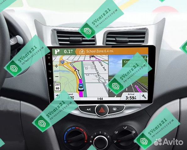 Hyundai Solaris 2010-2017 Андроид 9