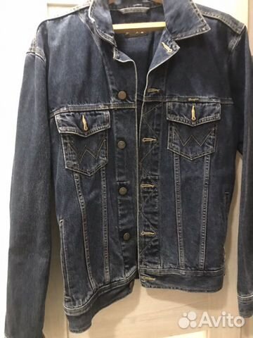 Джинсовая куртка wrangler (мужская) Джинсовая куртка wrangler (мужская)