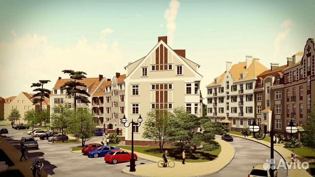 1-к квартира, 41.6 м², 1/3 эт.