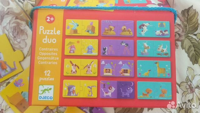 Пазл duo Djeco Пазл duo Djeco